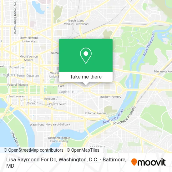 Lisa Raymond For Dc map