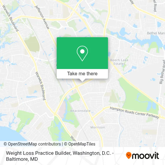 Weight Loss Practice Builder map