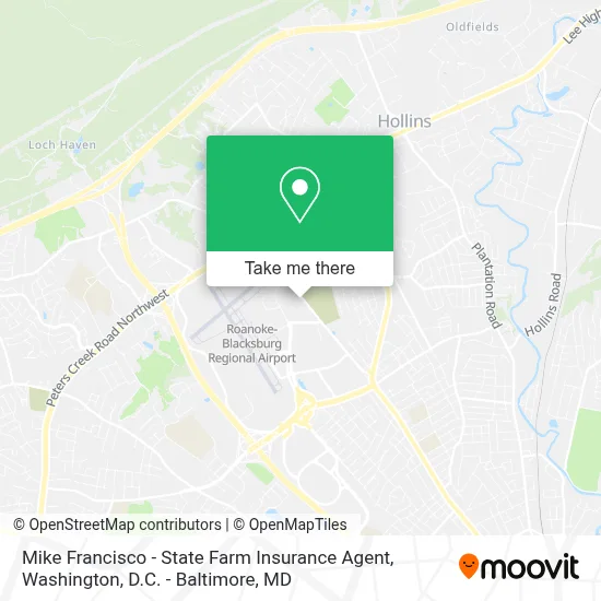 Mike Francisco - State Farm Insurance Agent map