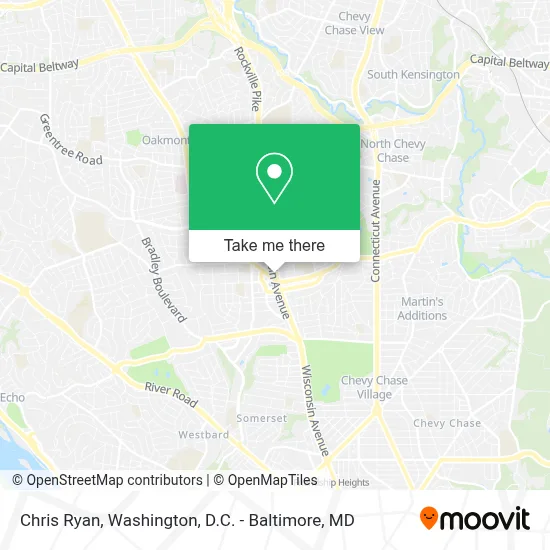 Chris Ryan map
