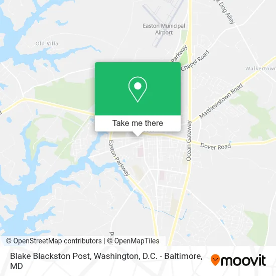 Blake Blackston Post map