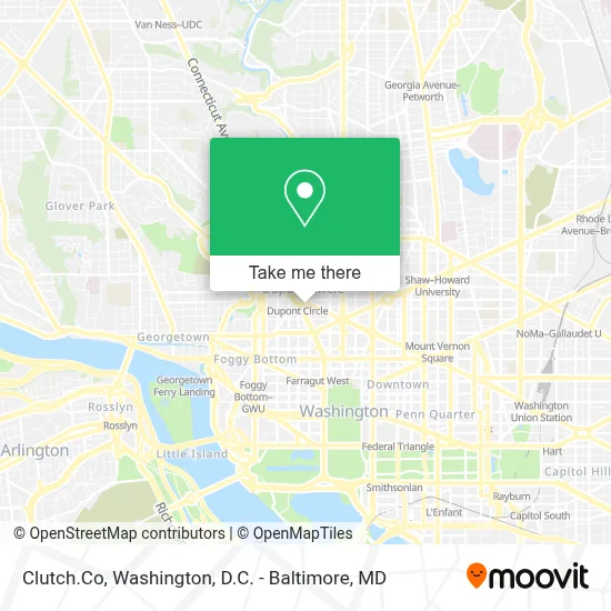 Clutch.Co map