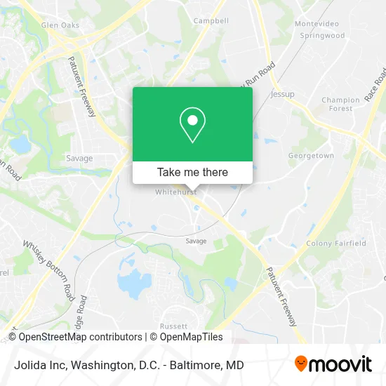 Jolida Inc map