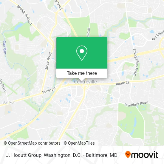 J. Hocutt Group map