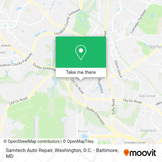 Samtech Auto Repair map