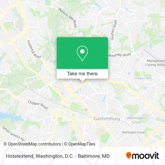 Hotelextend map