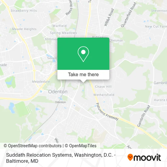 Suddath Relocation Systems map