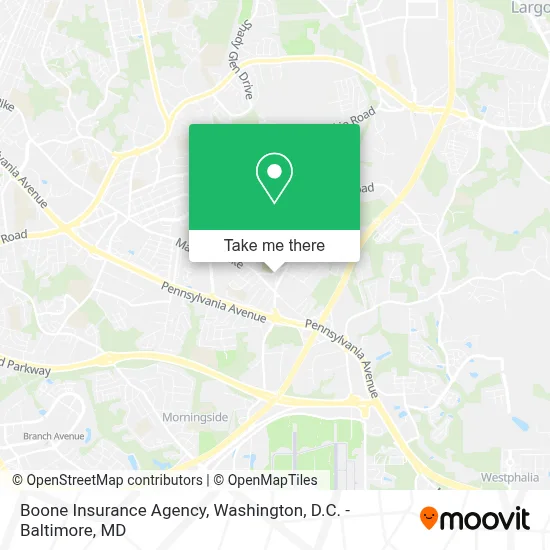 Boone Insurance Agency map