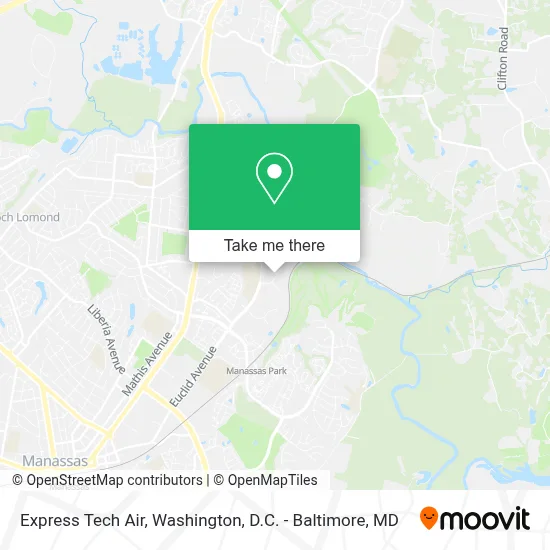 Express Tech Air map