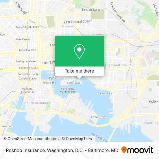 Reshop Insurance map