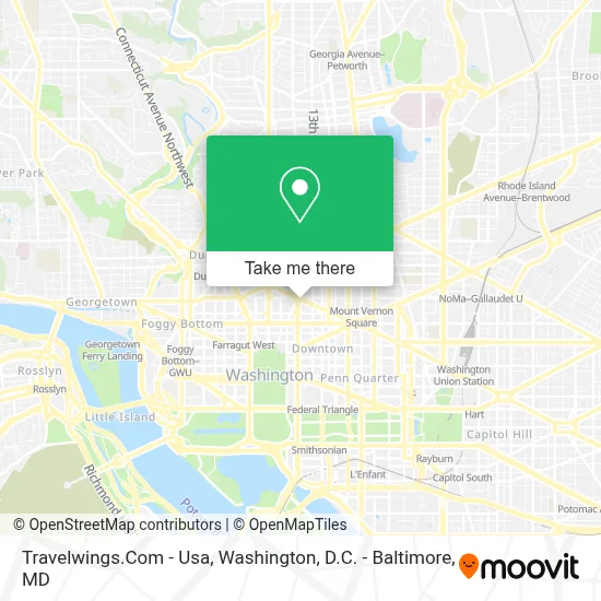 Travelwings.Com - Usa map