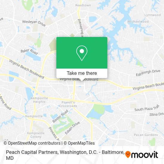 Peach Capital Partners map