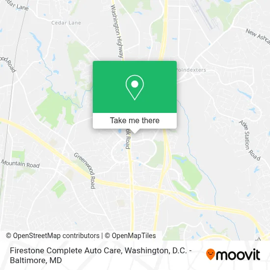 Firestone Complete Auto Care map