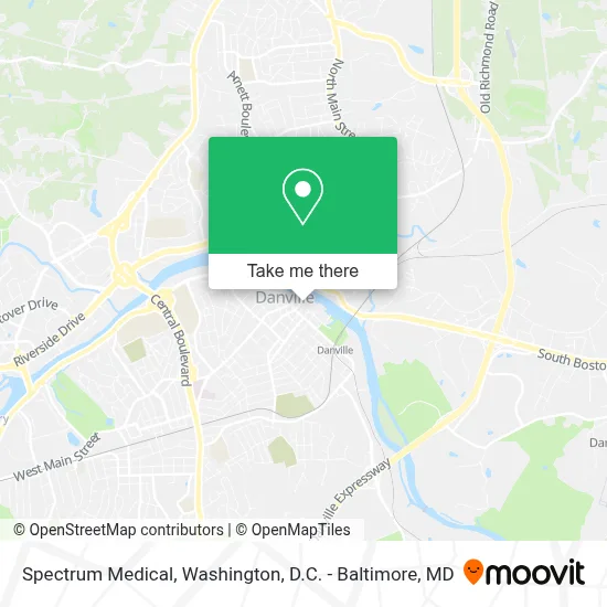 Spectrum Medical map