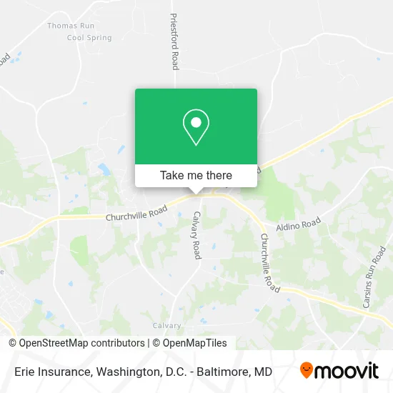 Erie Insurance map