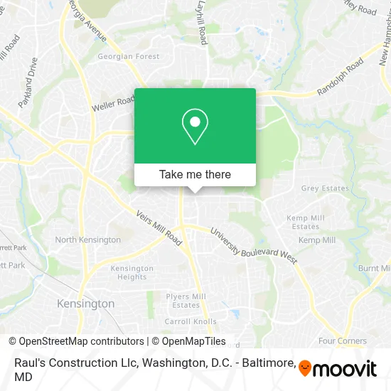 Raul's Construction Llc map