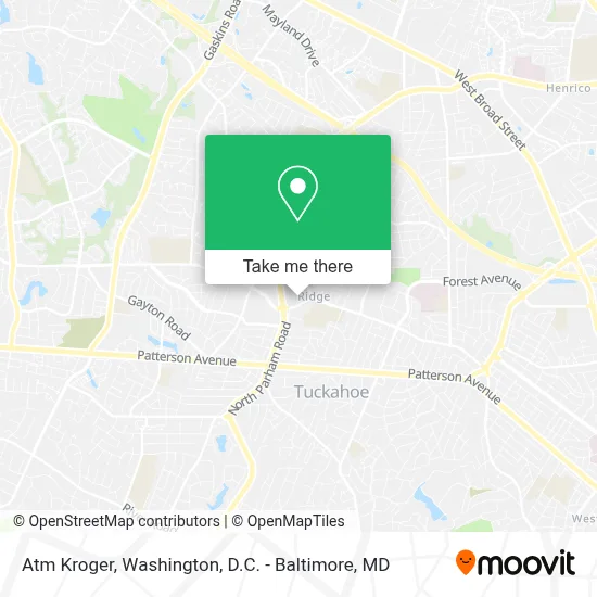 Atm Kroger map