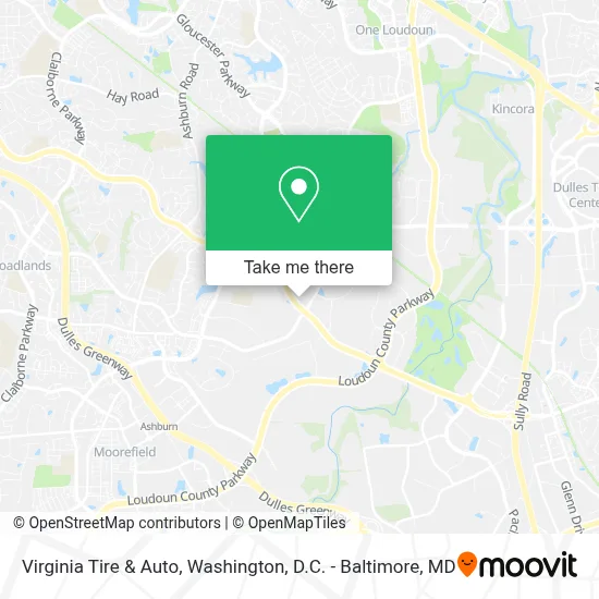 Virginia Tire & Auto map
