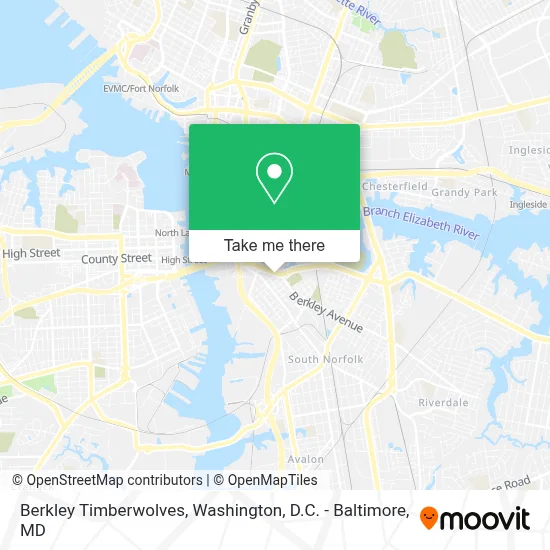 Berkley Timberwolves map