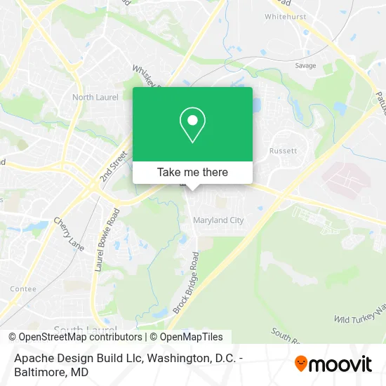 Apache Design Build Llc map