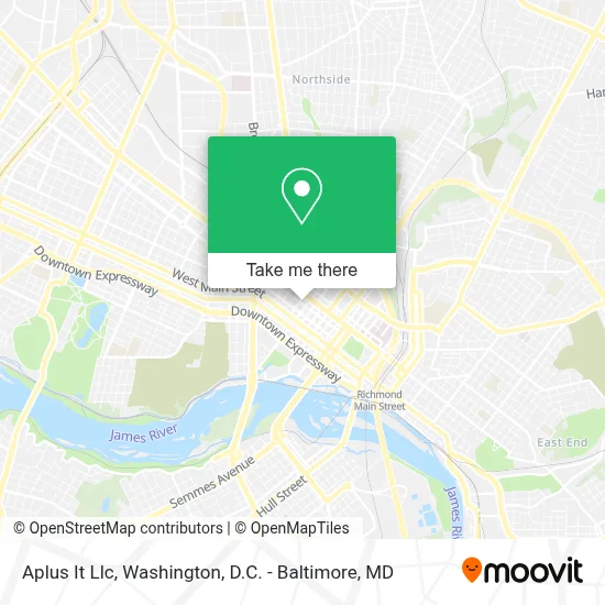 Aplus It Llc map
