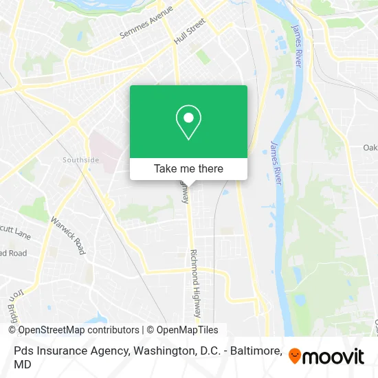 Pds Insurance Agency map