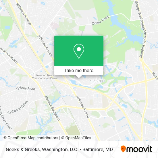 Geeks & Greeks map