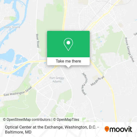 Optical Center at the Exchange map