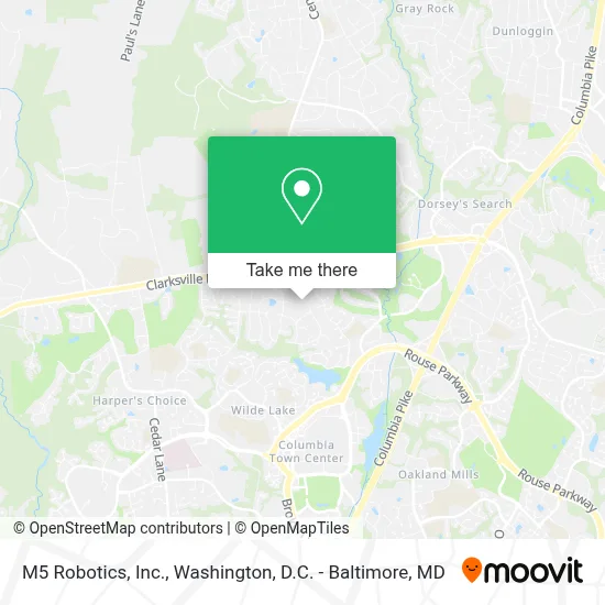 M5 Robotics, Inc. map