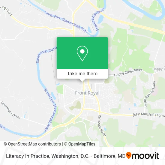 Literacy In Practice map