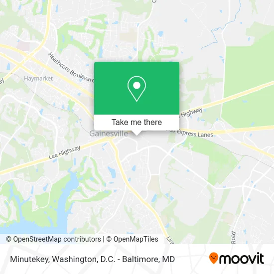 Minutekey map
