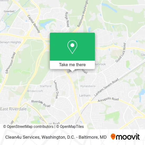 Clean4u Services map