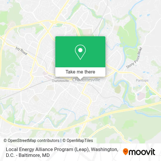 Local Energy Alliance Program (Leap) map