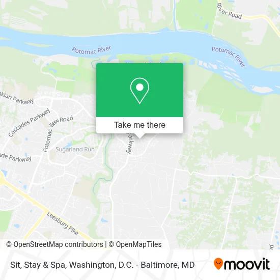Sit, Stay & Spa map