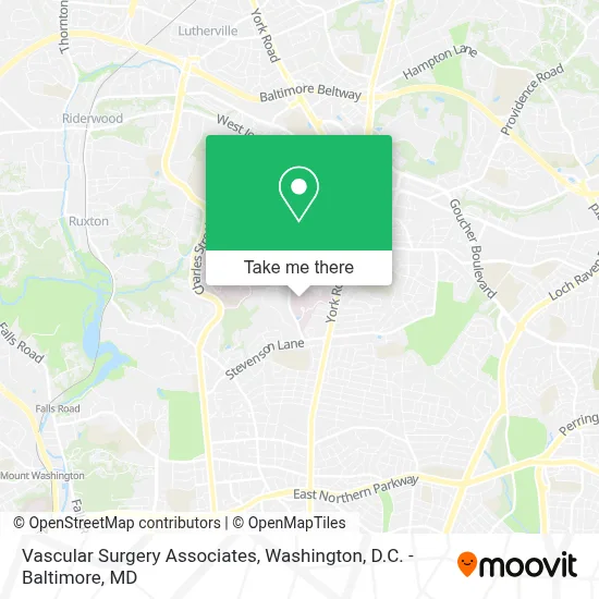 Vascular Surgery Associates map