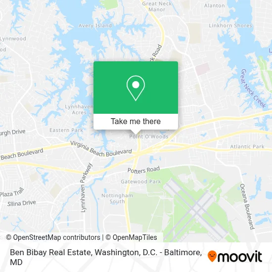 Ben Bibay Real Estate map