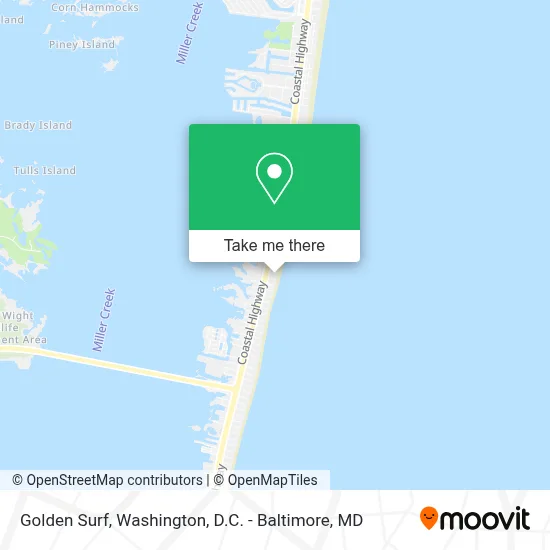 Golden Surf map