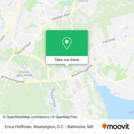 Erica Hoffman map