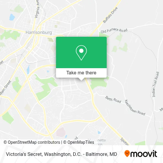 Victoria's Secret map