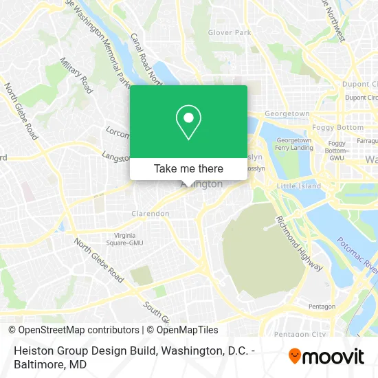 Heiston Group Design Build map