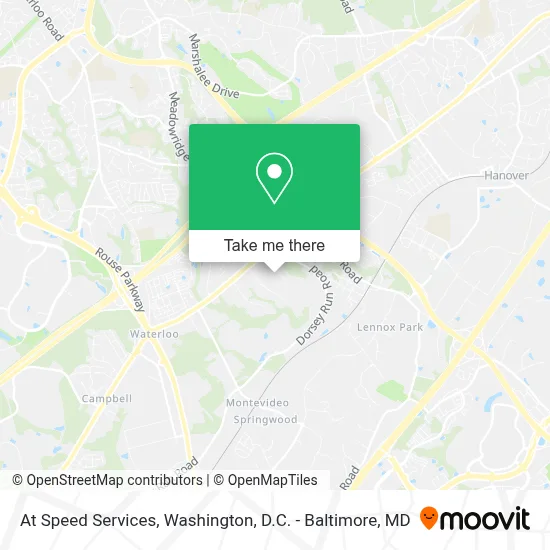 At Speed Services map