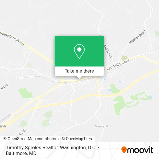 Timothy Sproles Realtor map