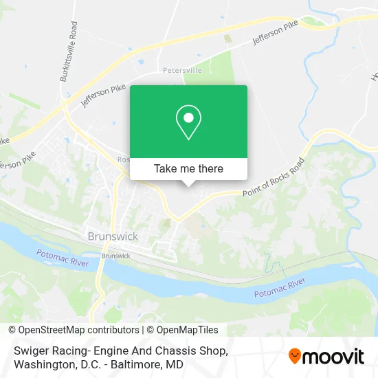 Swiger Racing- Engine And Chassis Shop map