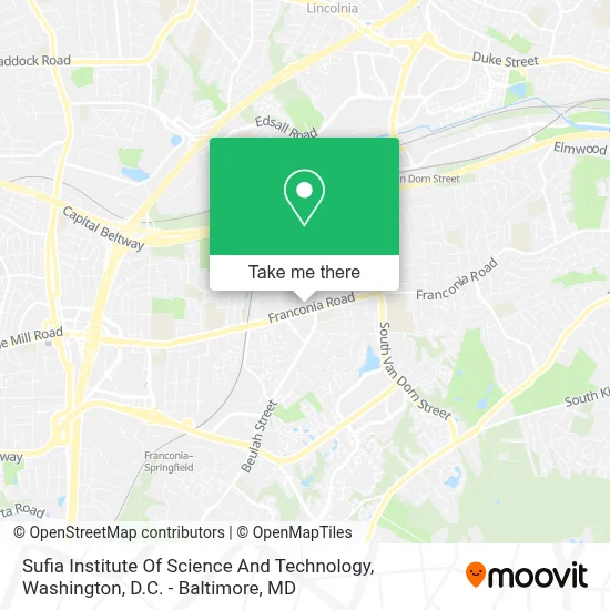 Sufia Institute Of Science And Technology map