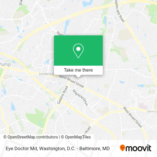 Eye Doctor Md map