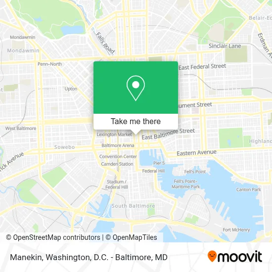Manekin map