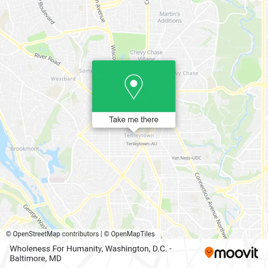 Wholeness For Humanity map