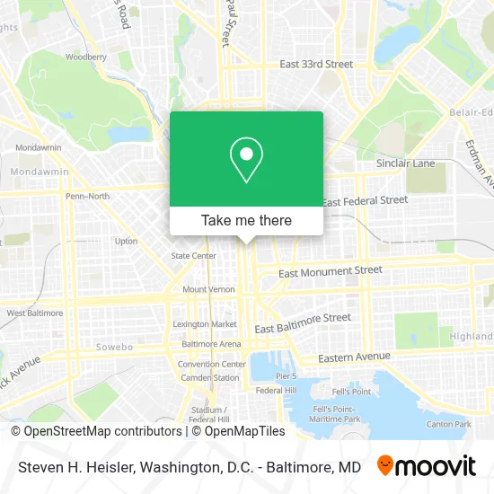 Steven H. Heisler map