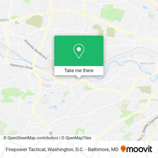 Firepower Tactical map