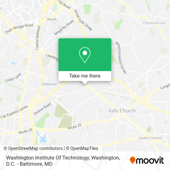 Washington Institute Of Technology map